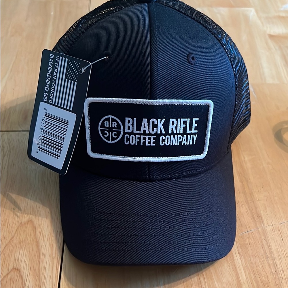 Black Rifle Coffee Co Veteran Founded Adjustable Trucker Hat